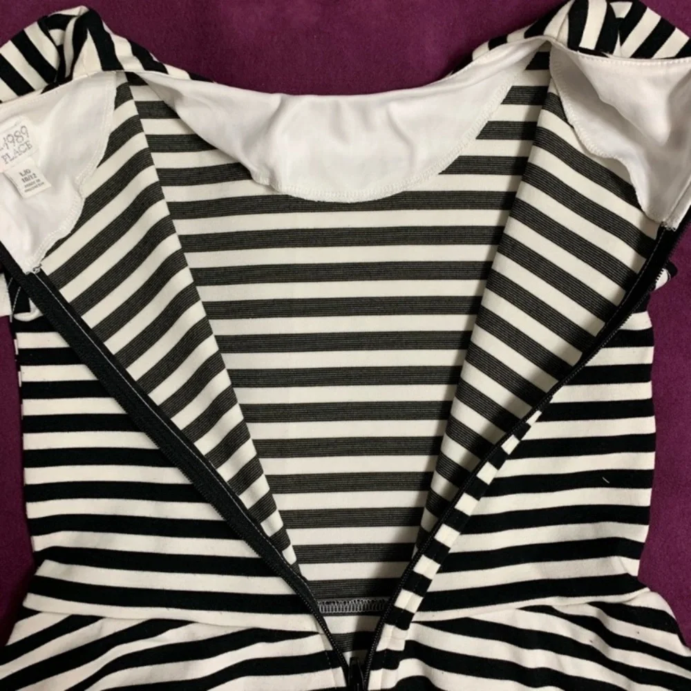 Children's Place striped skater dress